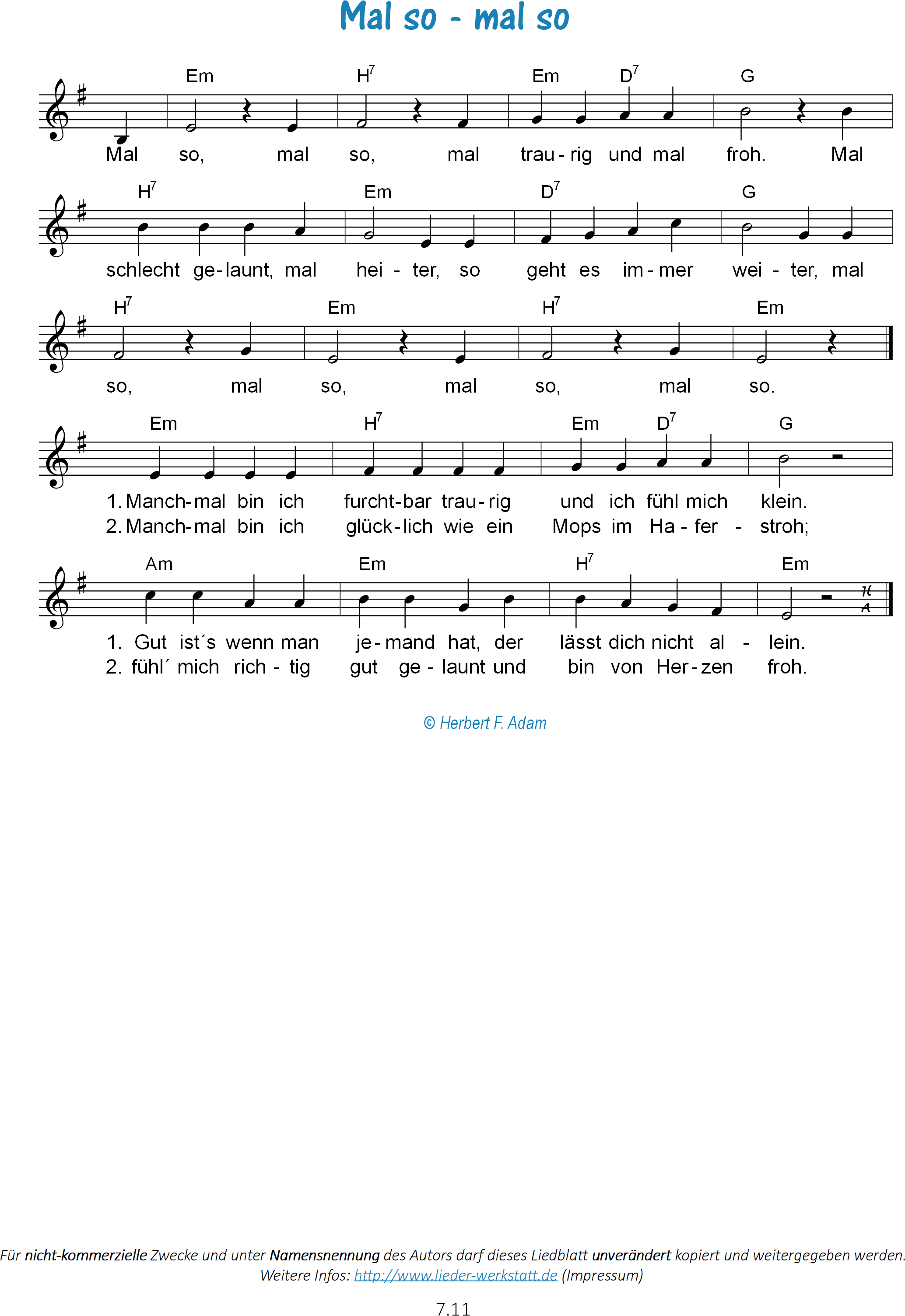 Themen_7.11_Mal so, mal so Themen_7.11_Mal so, mal so